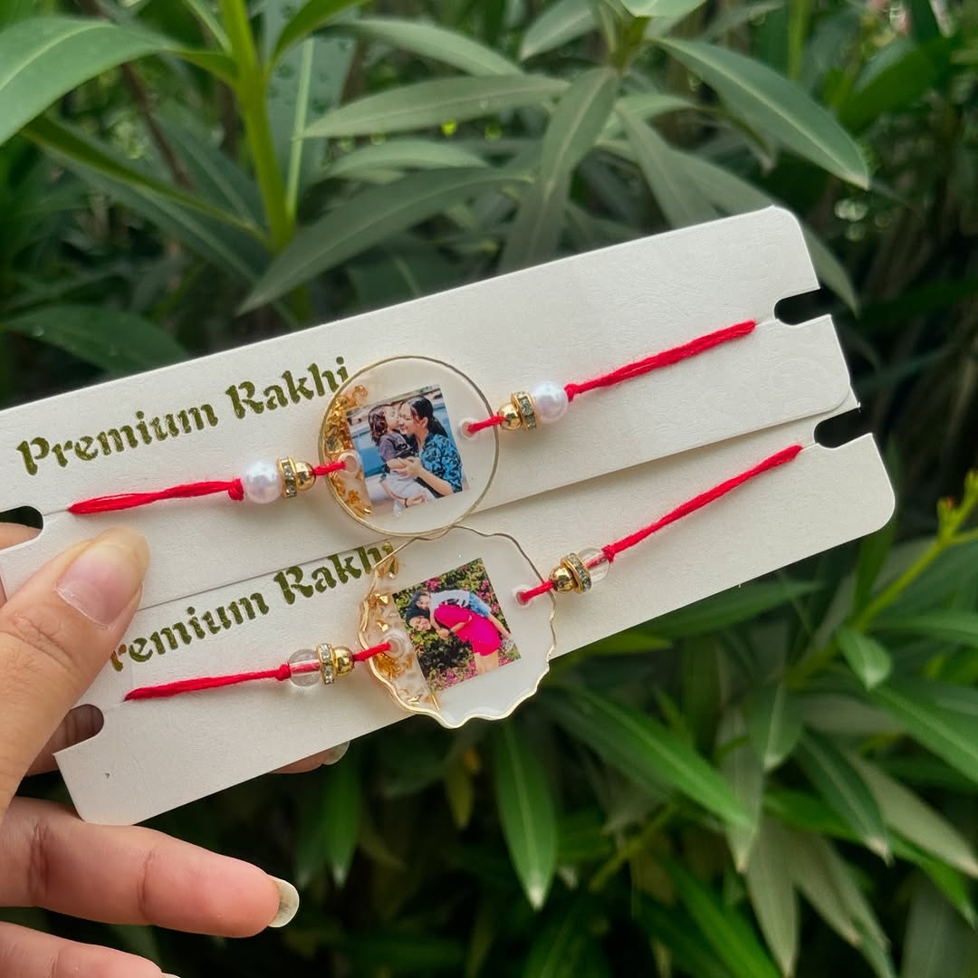DESIGN RAKHI CUSTOMISED WITH PICTURES