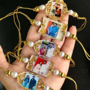 DESIGN RAKHI CUSTOMISED WITH PICTURES