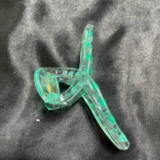 Green Octopus Banana Clip