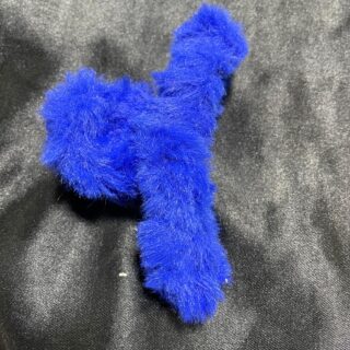 Fur Blue Big Hair Claw