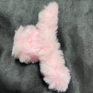 Fur Pink Big Hair Claw