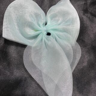 Elegant Organza Hair Bow Clip