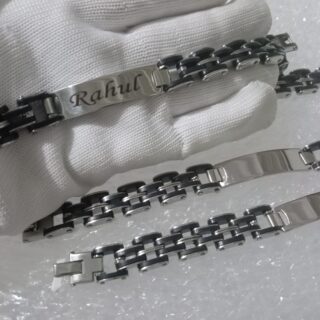 Silver Name Bracelet: Personalized Elegance