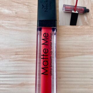 Face Tech Peach Red Liquid Matte Lipstick