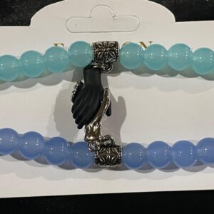 Friendship Hand Shake Crystal Bracelet