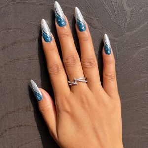 18k Silver Plated  Anti Tarnished Adjustable Ring