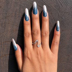 Silver Plated Anti Tarnished Adjustable Ring